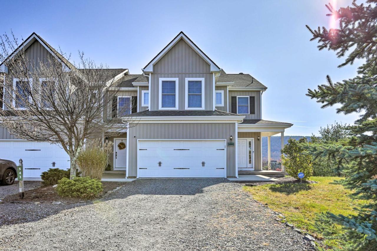 New ! Slopeside Townhome : Wfh, Ski, Dine & Hike Tannersville Kültér fotó